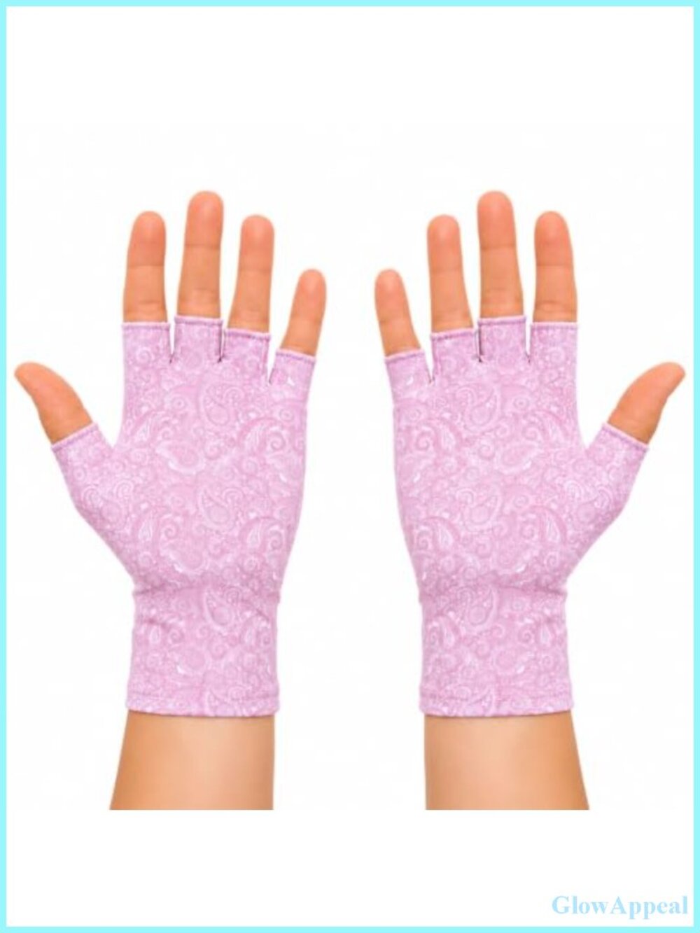 Fingerless Compression Gloves - UV Sun Protection, Driving, Typing